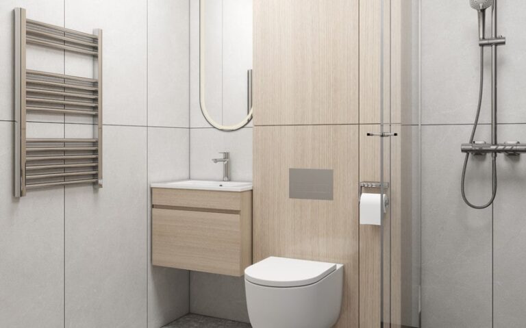 Forget Floor Cabinets: Wall-Mounted Storage Is the Future of Bathroom Design